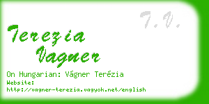 terezia vagner business card